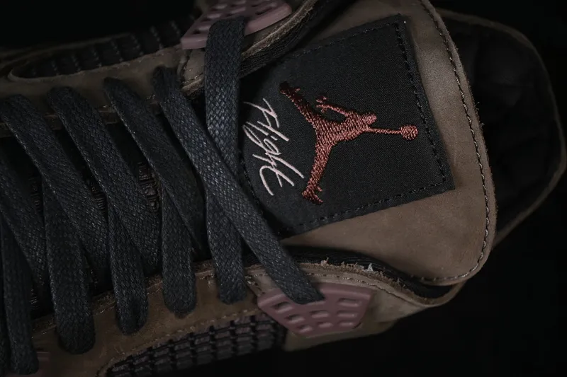 All categories Air Jordan Jordan series basketball shoes Air Jordan 4 GX foreign trade version A Ma Maniere x Air Jordan 4 Rerto "Dark Mocha" AJ4 Joe 4 Mocha Brown IF3102-200
